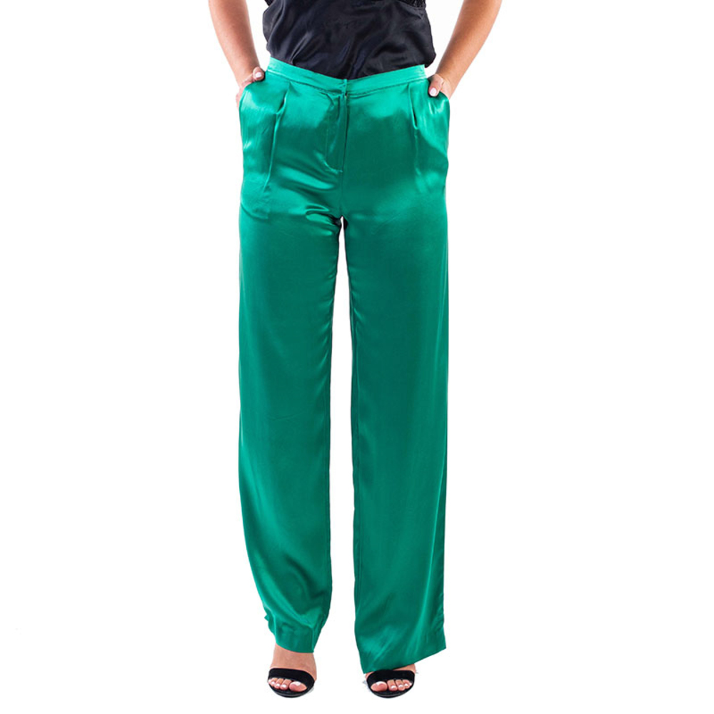 Blender Pants Women size 26 Dark Green